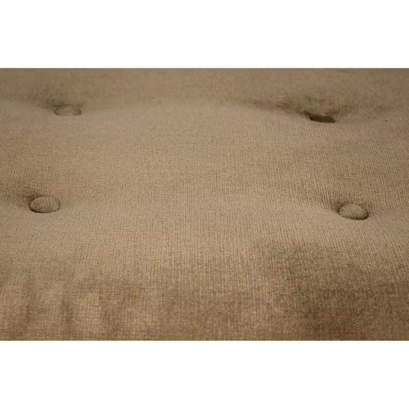 10-Button Tufted Long Storage Bench Ottoman