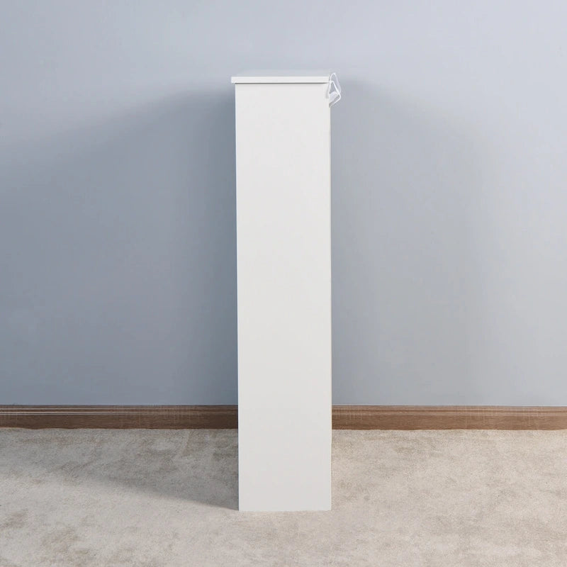Wooden Shoe Cabinet for Entryway,White Shoe Storage Cabinet