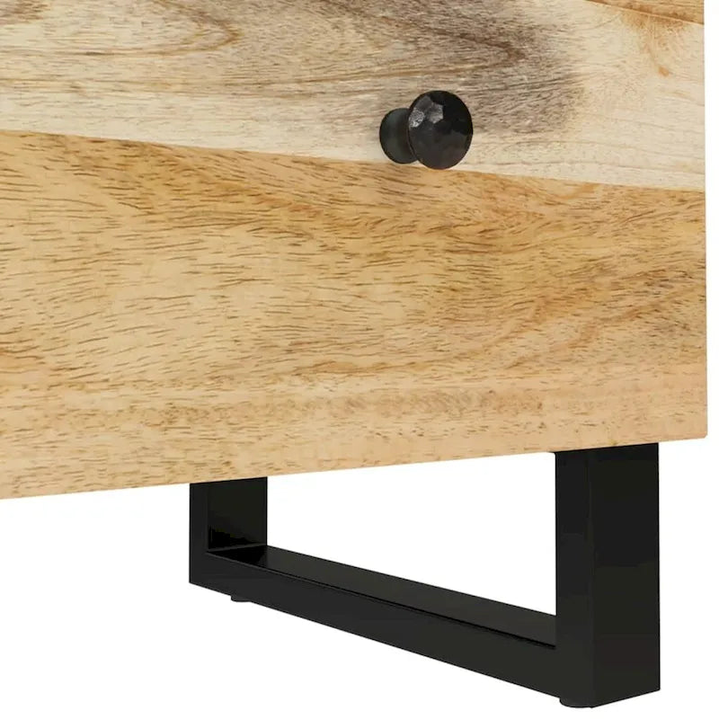 Industrieller Holzschrank, Aufbewahrung, Akzent, Sideboard, Konsole mit Schubladen