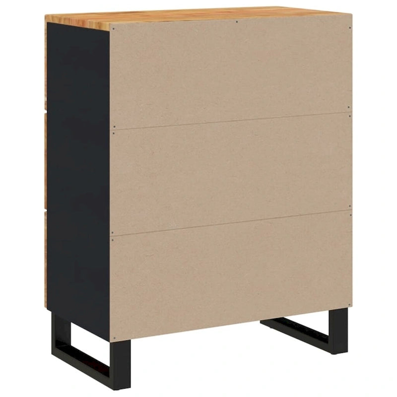 Industrieller Holzschrank, Aufbewahrung, Akzent, Sideboard, Konsole mit Schubladen