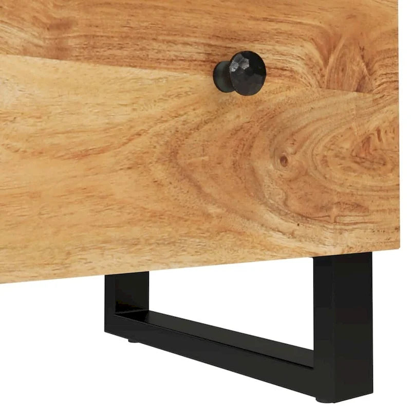 Industrieller Holzschrank, Aufbewahrung, Akzent, Sideboard, Konsole mit Schubladen