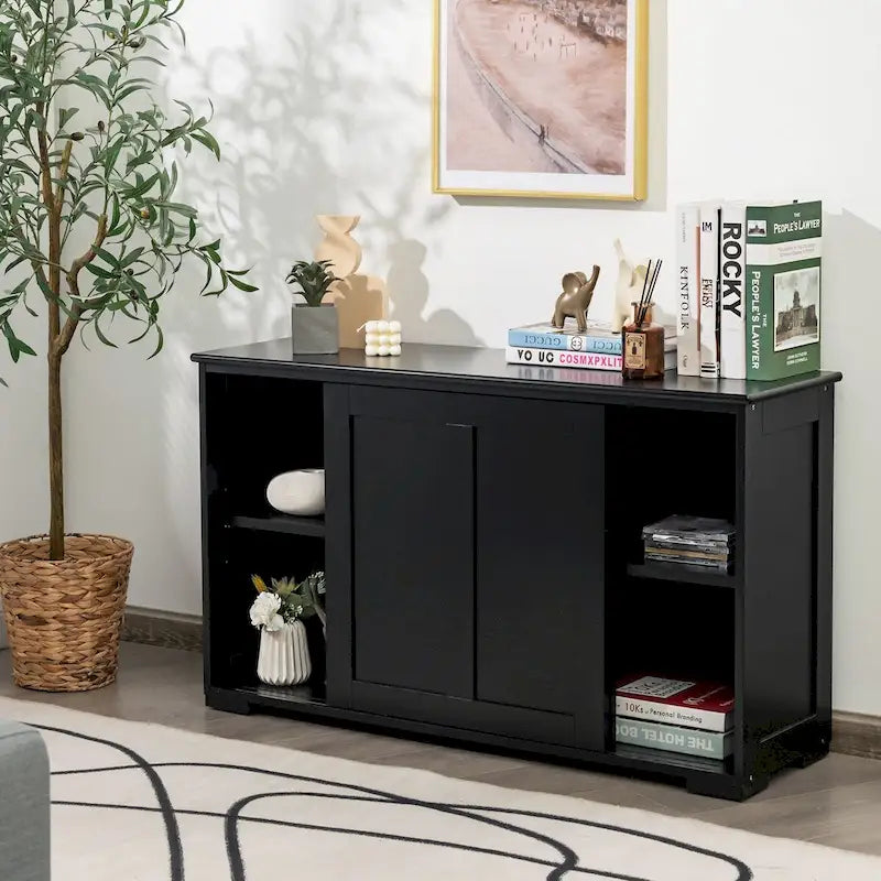 Antikes stapelbares Küchen-Sideboard mit höhenverstellbarem Regal – 42 x 13 x 23,5 (L x B x H)