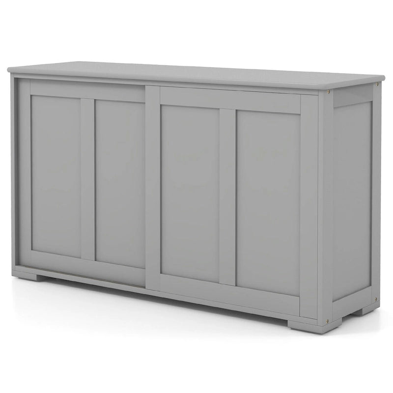 Antikes stapelbares Küchen-Sideboard mit höhenverstellbarem Regal – 42 x 13 x 23,5 (L x B x H)