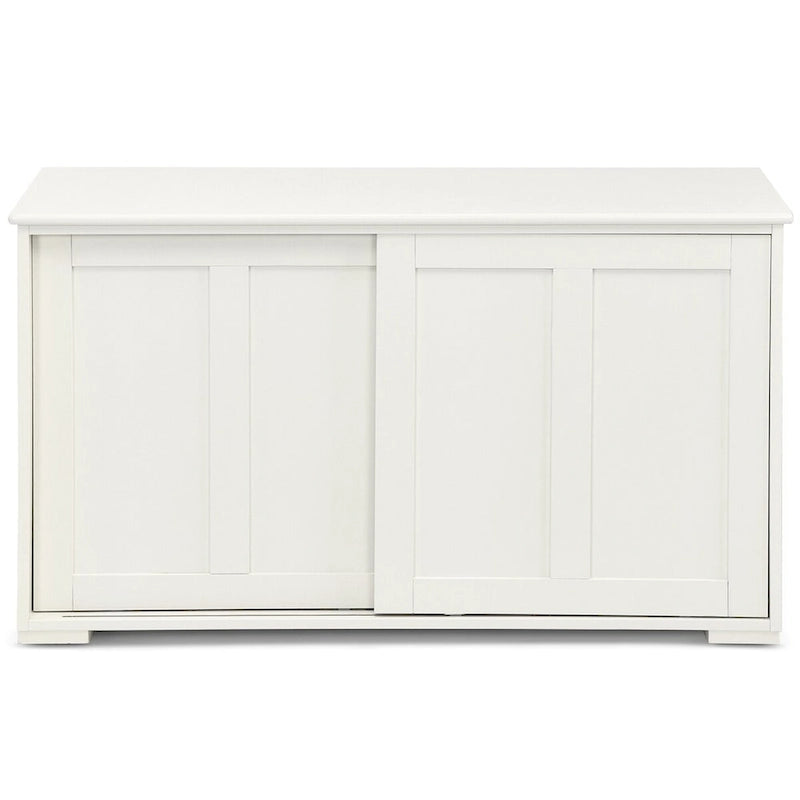 Antikes stapelbares Küchen-Sideboard mit höhenverstellbarem Regal – 42 x 13 x 23,5 (L x B x H)