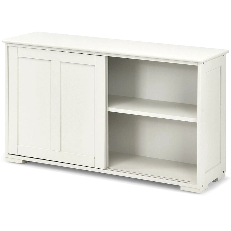 Antikes stapelbares Küchen-Sideboard mit höhenverstellbarem Regal – 42 x 13 x 23,5 (L x B x H)