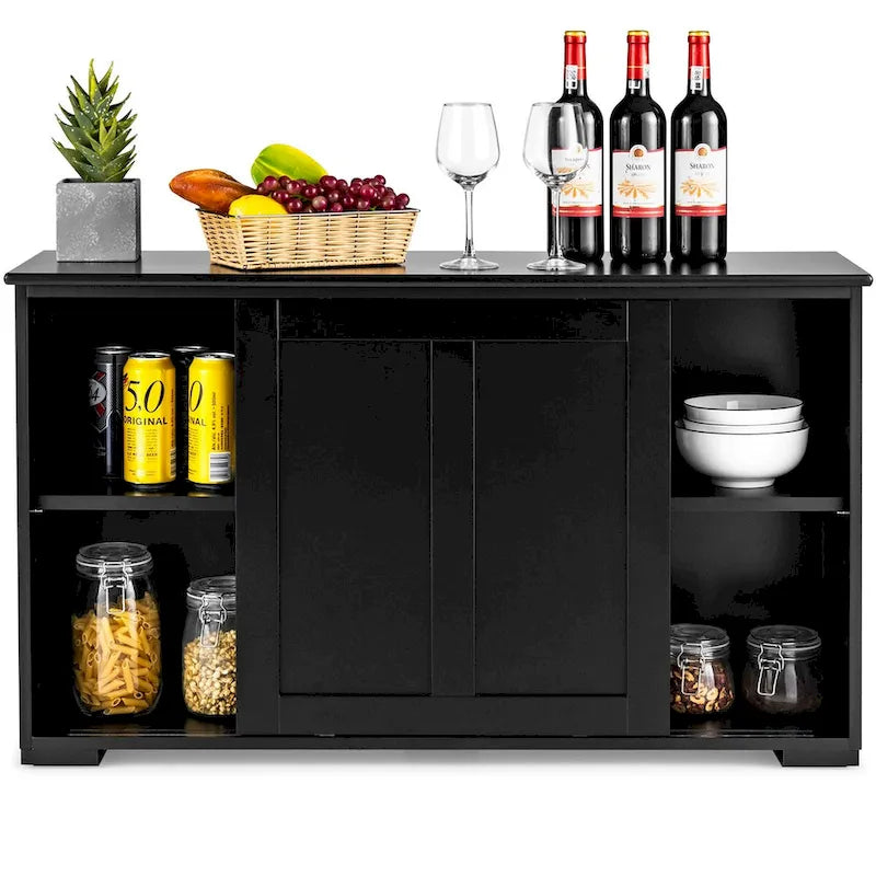 Antikes stapelbares Küchen-Sideboard mit höhenverstellbarem Regal – 42 x 13 x 23,5 (L x B x H)