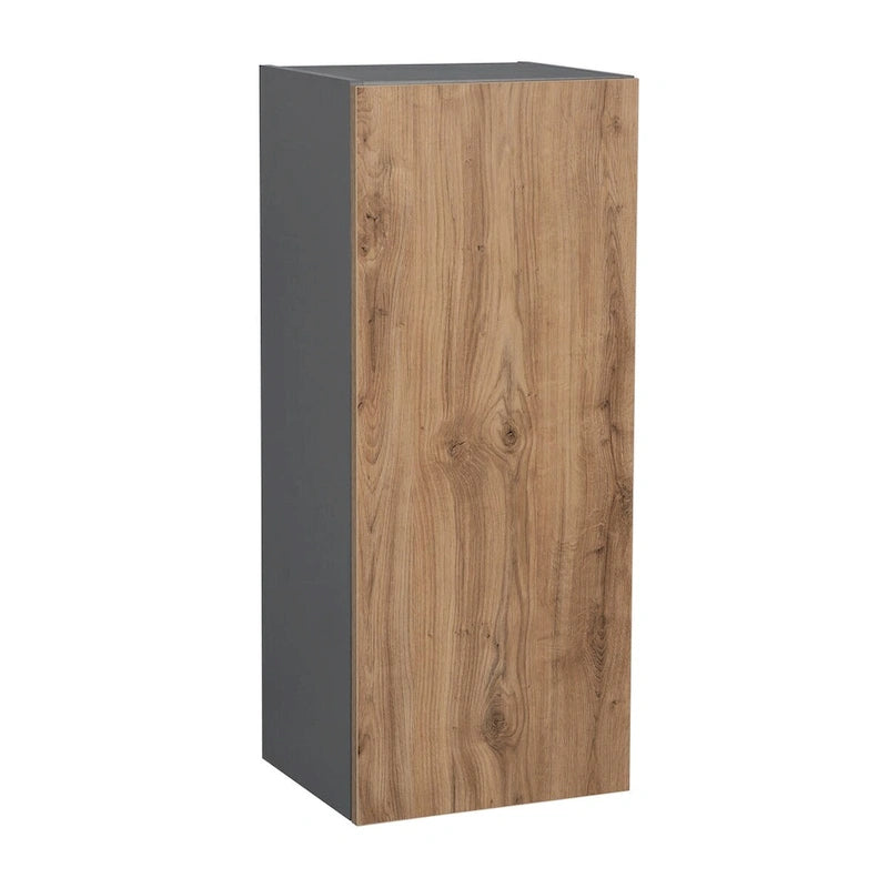 Wandschrank 9x36 Einzeltür Grau - 9x36x12