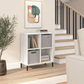 4 Cube Organizer Storage Bookcase with Steel Feet
