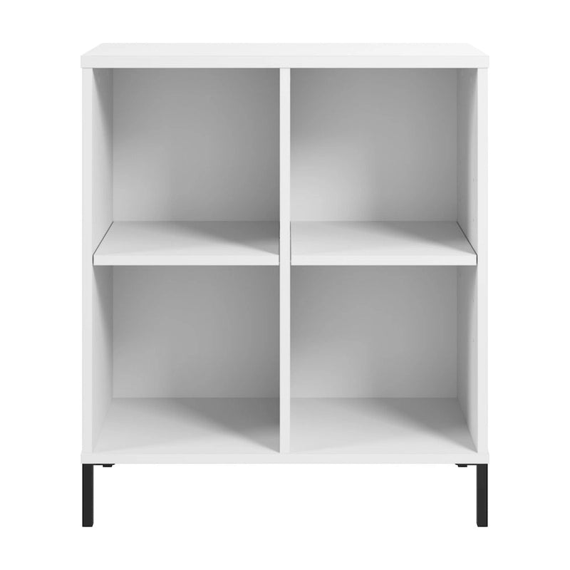 4 Cube Organizer Storage Bookcase with Steel Feet