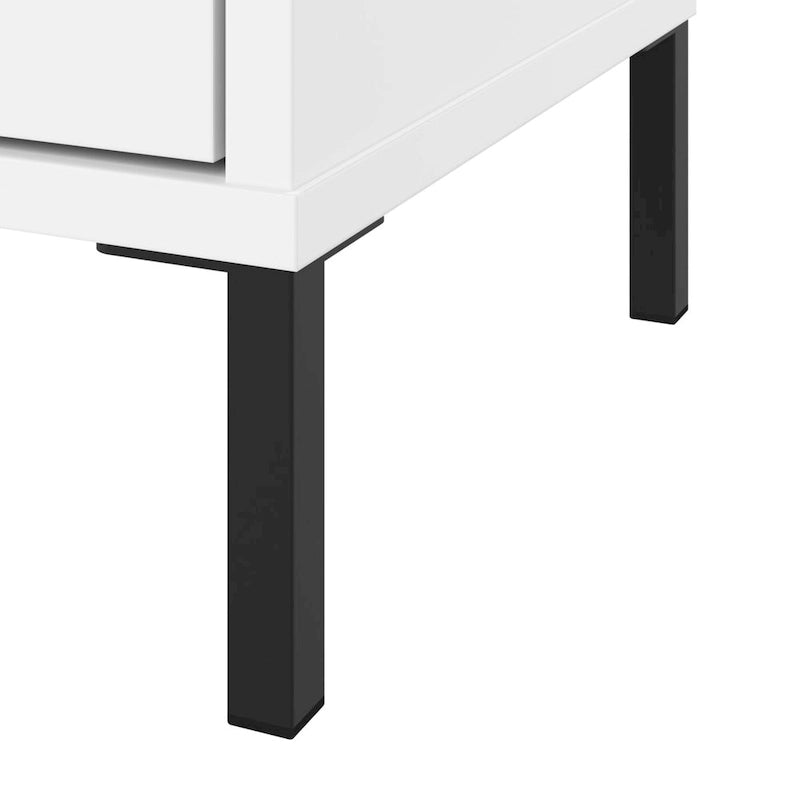 4 Cube Organizer Storage Bookcase with Steel Feet