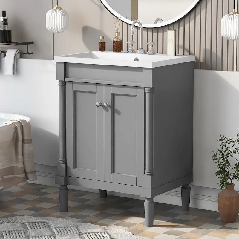 Single Sink Bathroom Vanity