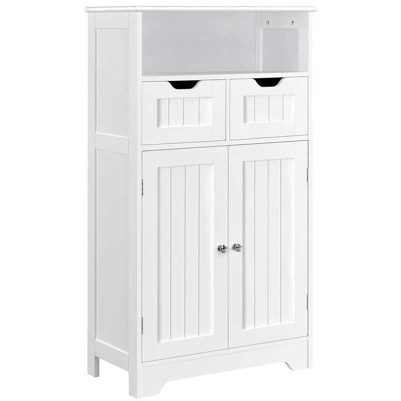 Badezimmerschrank mit 2 Schubladen – 12T x 24B x 41H